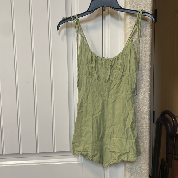 Urban Outfitters Pants - Urban Outfitters Green Romper